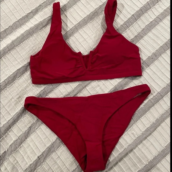SOLD* Burgundy bikini set NWT - Picture 4 of 6